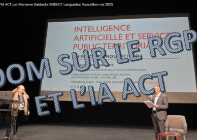 Conférence Intelligence Artificielle : Zoom sur le RGPD et l’IA Act