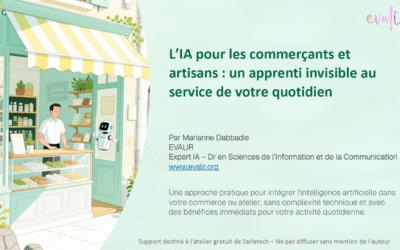 Atelier IA pour les artisans et commerçants